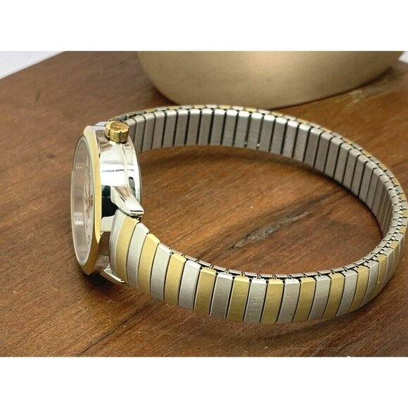 Timex Women\'s Watch TW2U79100 Indiglo Quartz Two Tone White Dial Expansion Band main image 11